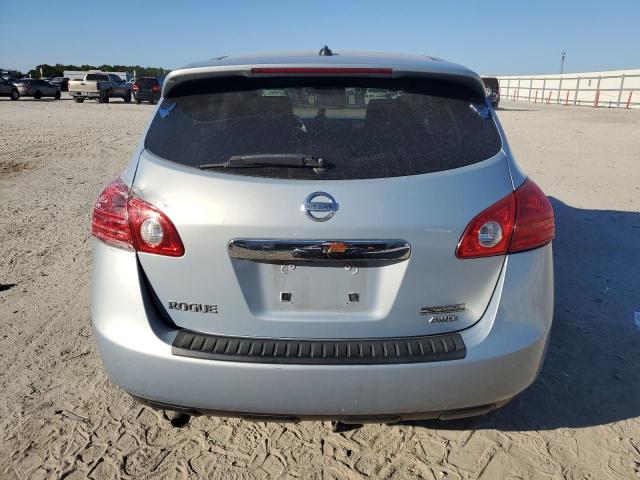 JN8AS5MV7DW134321 - 2013 NISSAN ROGUE S BLUE photo 6