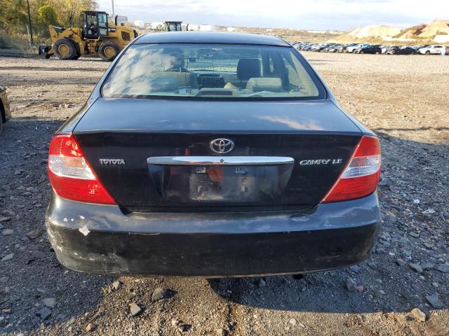 4T1BE32K84U297328 - 2004 TOYOTA CAMRY LE BLACK photo 6