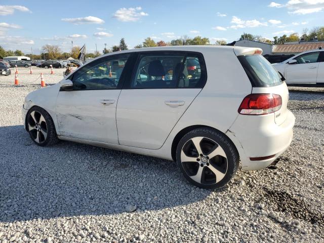 WVWDM7AJ4CW103753 - 2012 VOLKSWAGEN GOLF WHITE photo 2