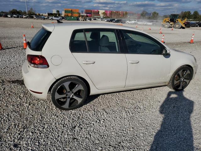 WVWDM7AJ4CW103753 - 2012 VOLKSWAGEN GOLF WHITE photo 3