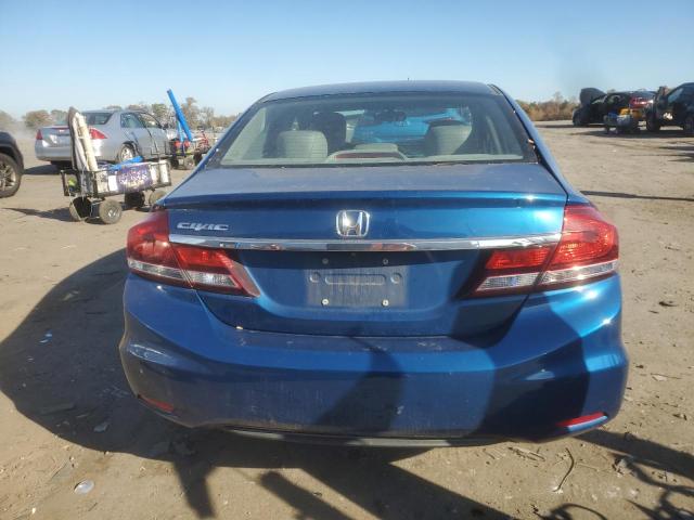 2HGFB2F93DH502087 - 2013 HONDA CIVIC EXL ლურჯი ფოტო 6
