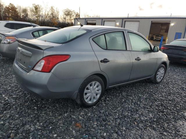 3N1CN7AP5DL867909 - 2013 NISSAN VERSA S GRAY photo 3