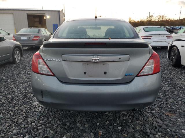 3N1CN7AP5DL867909 - 2013 NISSAN VERSA S GRAY photo 6