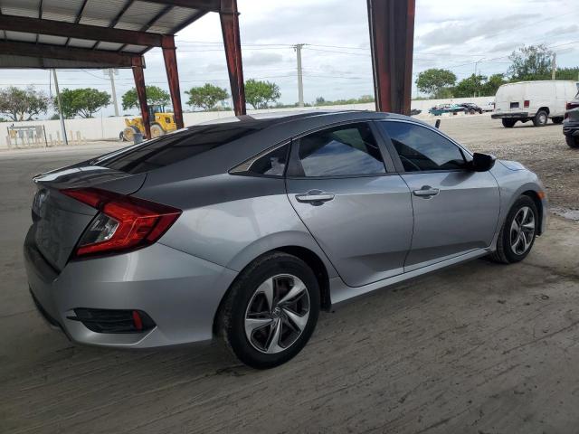 19XFC2F65KE027536 - 2019 HONDA CIVIC LX SILVER photo 3