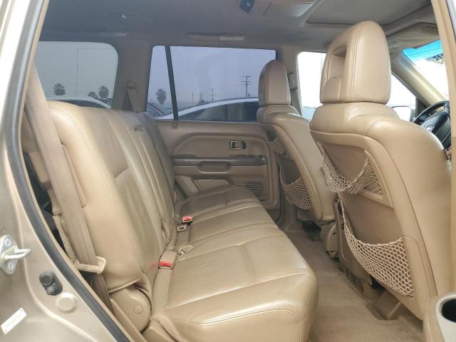 2HKYF18625H545739 - 2005 HONDA PILOT EXL GOLD photo 11