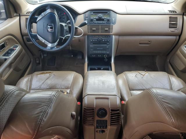 2HKYF18625H545739 - 2005 HONDA PILOT EXL GOLD photo 8