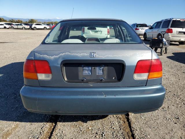 2HGEJ6578TH546588 - 1996 HONDA CIVIC LX BLUE photo 6