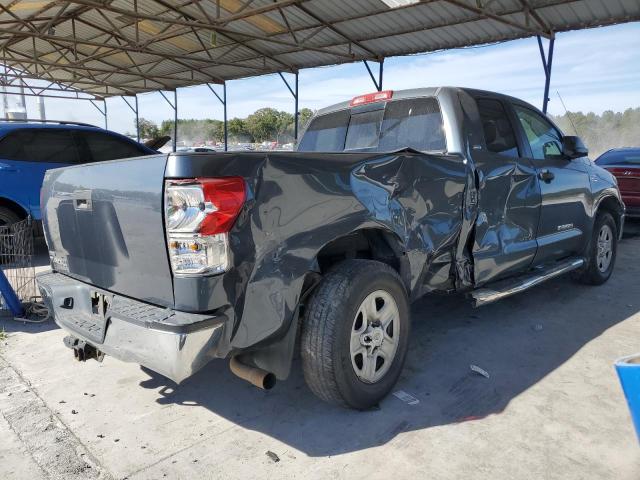 5TFRY5F15AX097623 - 2010 TOYOTA TUNDRA DOUBLE CAB SR5 GRAY photo 3