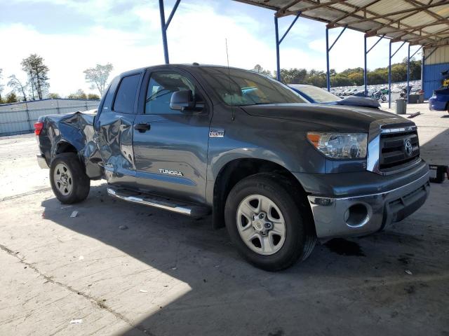 5TFRY5F15AX097623 - 2010 TOYOTA TUNDRA DOUBLE CAB SR5 GRAY photo 4