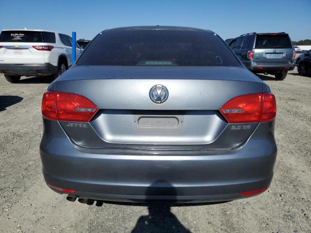 3VWDZ7AJ4BM026900 - 2011 VOLKSWAGEN JETTA SE GRAY photo 6