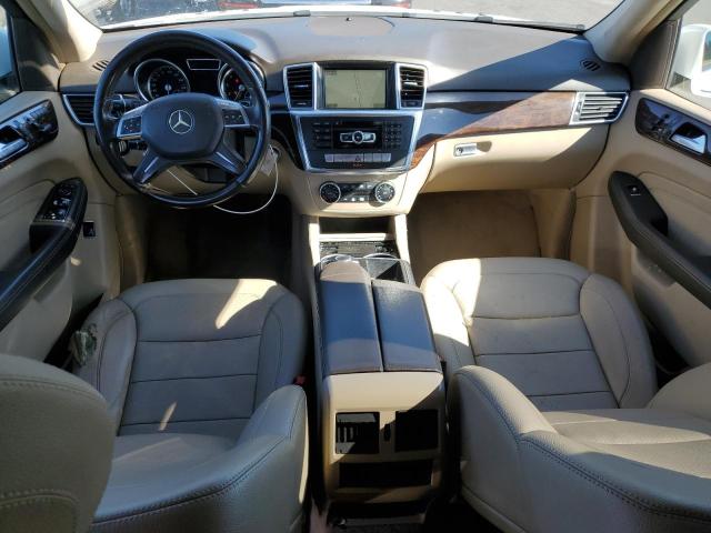 4JGDA5HB2EA284102 - 2014 MERCEDES-BENZ ML 350 4MATIC WHITE photo 8