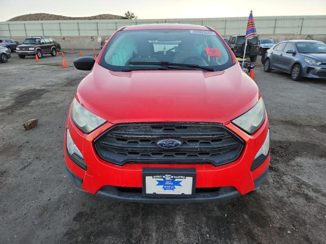 MAJ3S2FE8KC272194 - 2019 FORD ECOSPORT S أحمر صورة 5