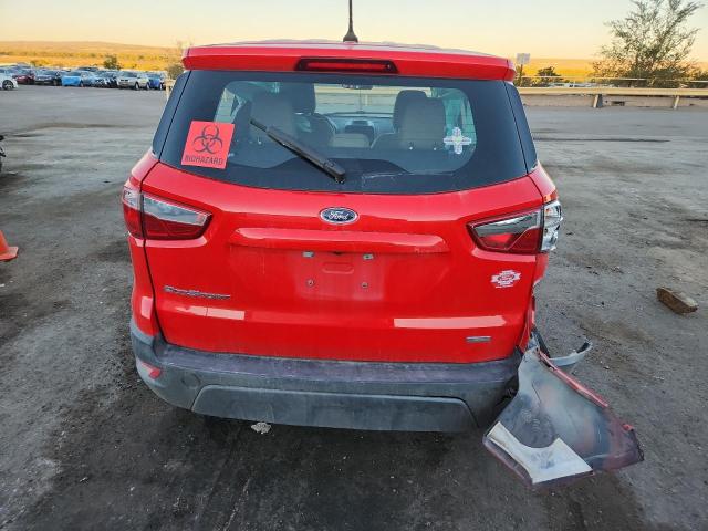 MAJ3S2FE8KC272194 - 2019 FORD ECOSPORT S أحمر صورة 6