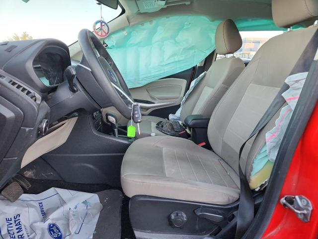MAJ3S2FE8KC272194 - 2019 FORD ECOSPORT S أحمر صورة 7