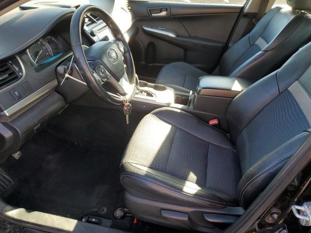 4T1BF1FK1CU172505 - 2012 TOYOTA CAMRY BASE BLACK photo 7