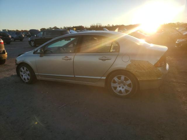 1HGFA16527L141792 - 2007 HONDA CIVIC LX GOLD photo 2