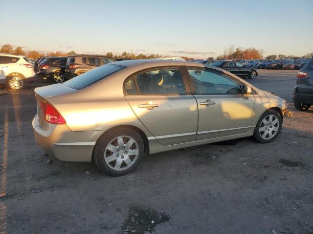 1HGFA16527L141792 - 2007 HONDA CIVIC LX GOLD photo 3