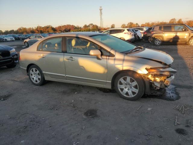 1HGFA16527L141792 - 2007 HONDA CIVIC LX GOLD photo 4
