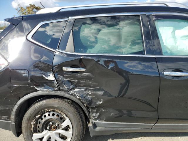 KNMAT2MV7GP667436 - 2016 NISSAN ROGUE S BLACK photo 10