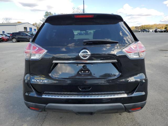 KNMAT2MV7GP667436 - 2016 NISSAN ROGUE S BLACK photo 6