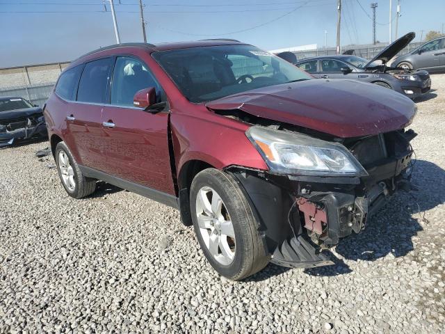 1GNKRGKD6HJ127792 - 2017 CHEVROLET TRAVERSE LT BURGUNDY photo 4