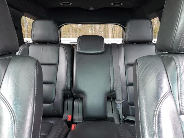 1FM5K8D82EGA00879 - 2014 FORD EXPLORER XLT WHITE photo 10