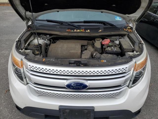1FM5K8D82EGA00879 - 2014 FORD EXPLORER XLT WHITE photo 12