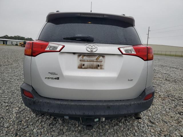 2T3ZFREV1FW216958 - 2015 TOYOTA RAV4 LE SILVER photo 6