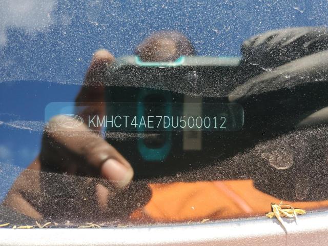 KMHCT4AE7DU500012 - 2013 HYUNDAI ACCENT GLS SILVER photo 12