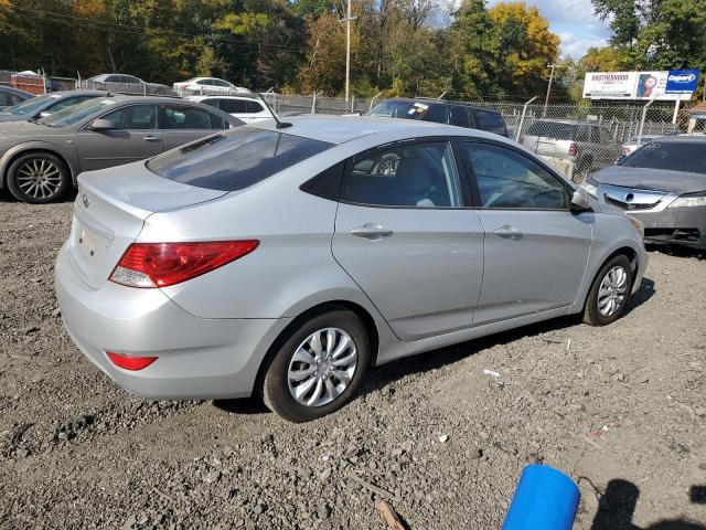 KMHCT4AE7DU500012 - 2013 HYUNDAI ACCENT GLS SILVER photo 3