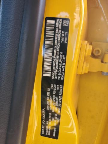 ZACCJBAB1JPH38116 - 2018 JEEP RENEGADE SPORT YELLOW photo 13