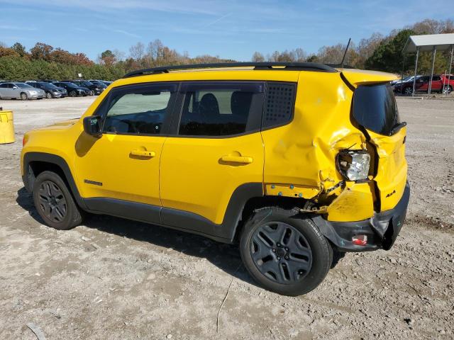 ZACCJBAB1JPH38116 - 2018 JEEP RENEGADE SPORT YELLOW photo 2