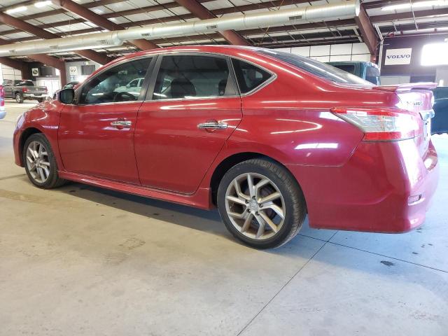 3N1AB7AP8DL643680 - 2013 NISSAN SENTRA S RED photo 2