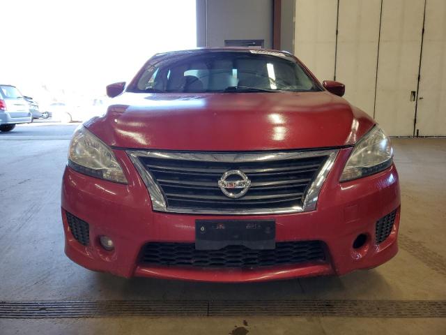 3N1AB7AP8DL643680 - 2013 NISSAN SENTRA S RED photo 5