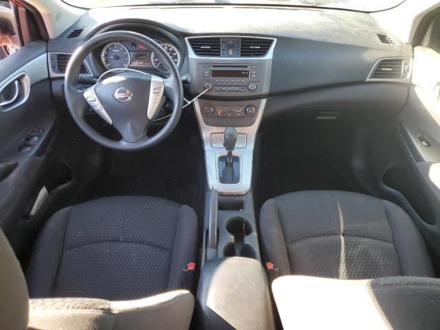 3N1AB7AP8DL643680 - 2013 NISSAN SENTRA S RED photo 8