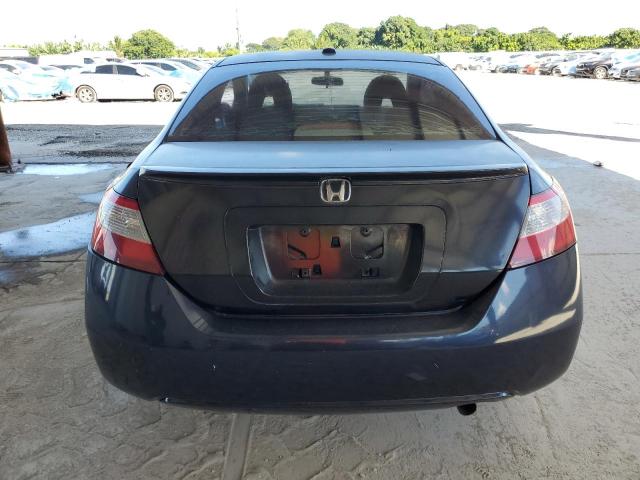 2HGFG12897H542395 - 2007 HONDA CIVIC EX BLACK photo 6