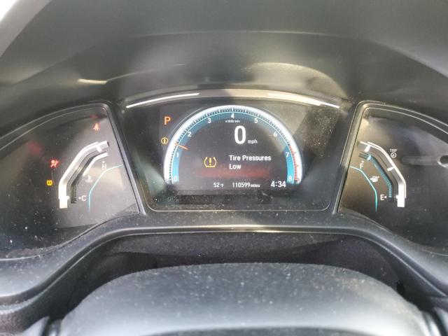 2HGFC4B68KH304364 - 2019 HONDA CIVIC LX WHITE photo 9