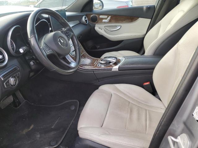 55SWF4KB3FU055372 - 2015 MERCEDES-BENZ C 300 4MATIC GRAY photo 7