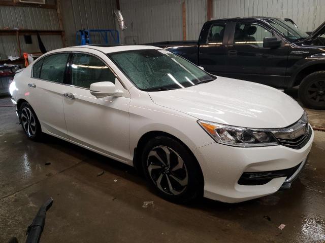 1HGCR3F02GA002379 - 2016 HONDA ACCORD EXL WHITE photo 4