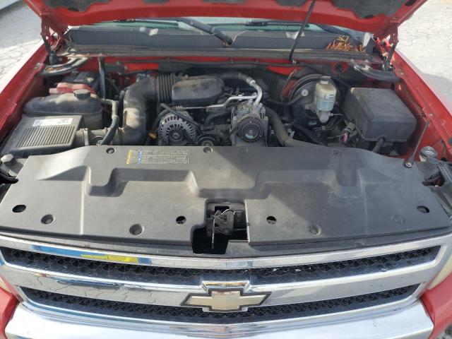 1GCEC14X48Z245305 - 2008 CHEVROLET SILVERADO C1500 Կարմիր լուսանկար 11