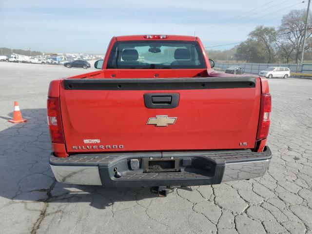 1GCEC14X48Z245305 - 2008 CHEVROLET SILVERADO C1500 Կարմիր լուսանկար 6