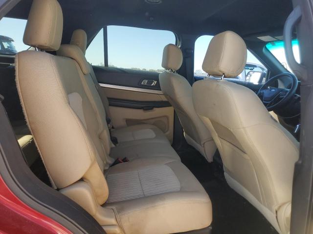 1FM5K7B83GGC86094 - 2016 FORD EXPLORER RED photo 11