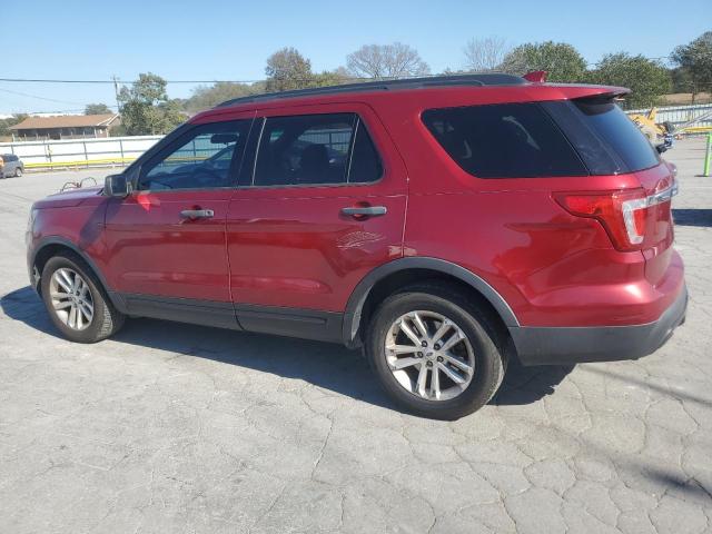 1FM5K7B83GGC86094 - 2016 FORD EXPLORER RED photo 2