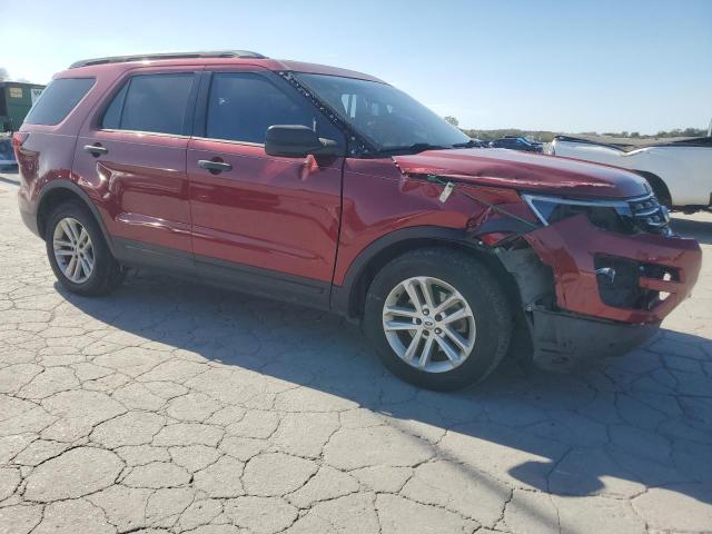 1FM5K7B83GGC86094 - 2016 FORD EXPLORER RED photo 4