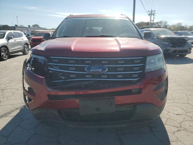 1FM5K7B83GGC86094 - 2016 FORD EXPLORER RED photo 5