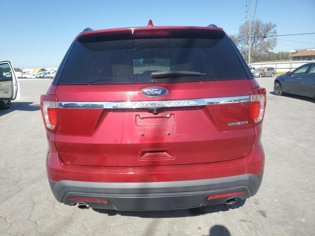 1FM5K7B83GGC86094 - 2016 FORD EXPLORER RED photo 6