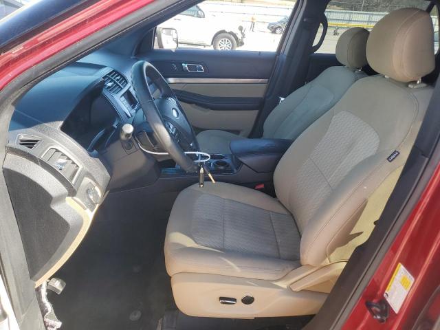 1FM5K7B83GGC86094 - 2016 FORD EXPLORER RED photo 7