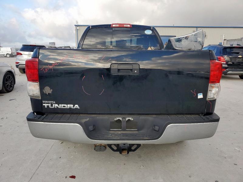 5TFRY5F19CX130240 - 2012 TOYOTA TUNDRA DOUBLE CAB SR5 BLACK photo 6