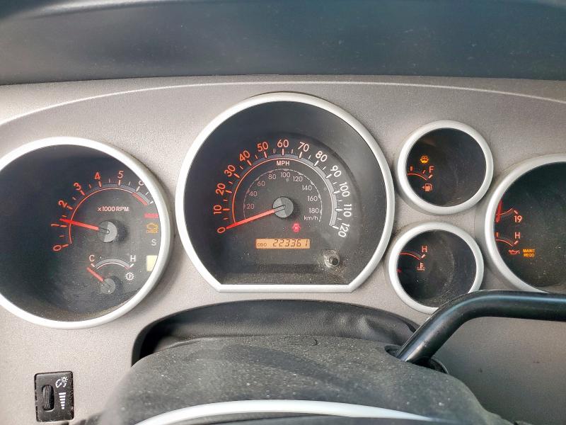 5TFRY5F19CX130240 - 2012 TOYOTA TUNDRA DOUBLE CAB SR5 BLACK photo 9