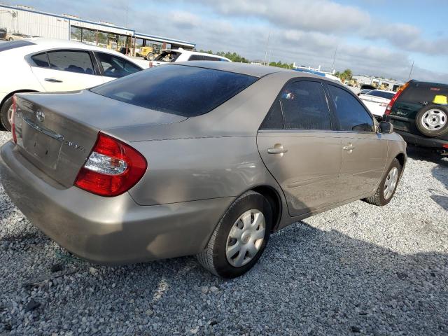 4T1BE32K22U096263 - 2002 TOYOTA CAMRY LE ბეჟი ფოტო 3